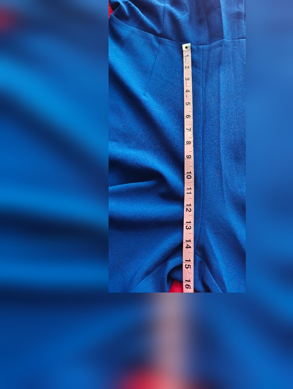 Julia Jordan Royal Blue Halter Jumpsuit - Picture 5 of 6